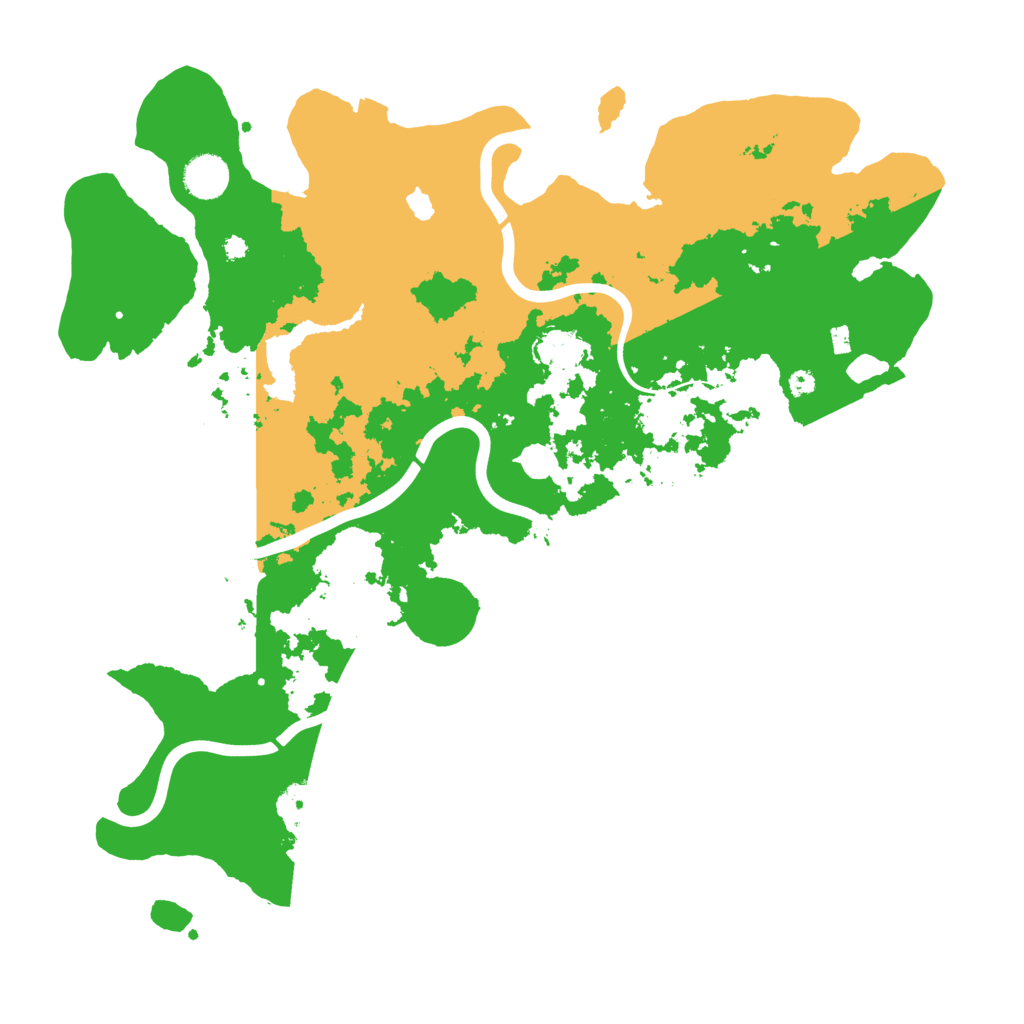 Biome Rust Map: Procedural Map, Size: 4000, Seed: 743355