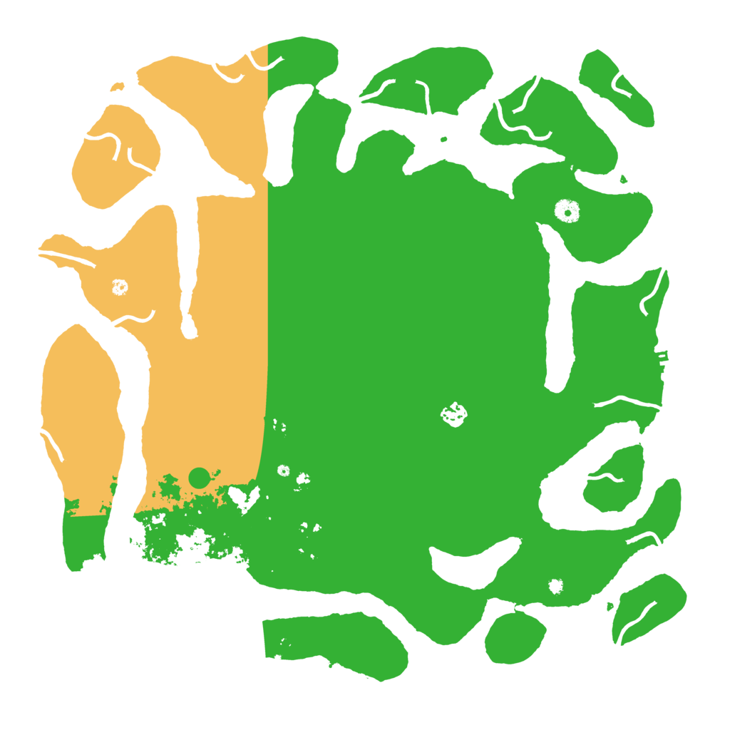 Biome Rust Map: Procedural Map, Size: 4500, Seed: 6969235