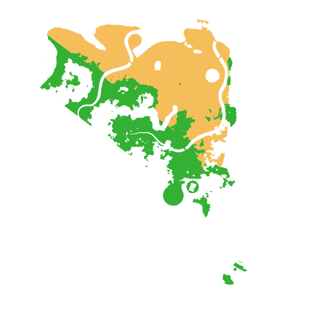 Biome Rust Map: Procedural Map, Size: 4000, Seed: 566264