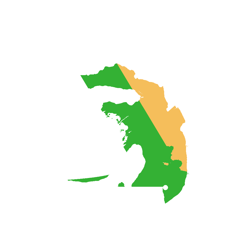 Biome Rust Map: Procedural Map, Size: 1500, Seed: 2147483444