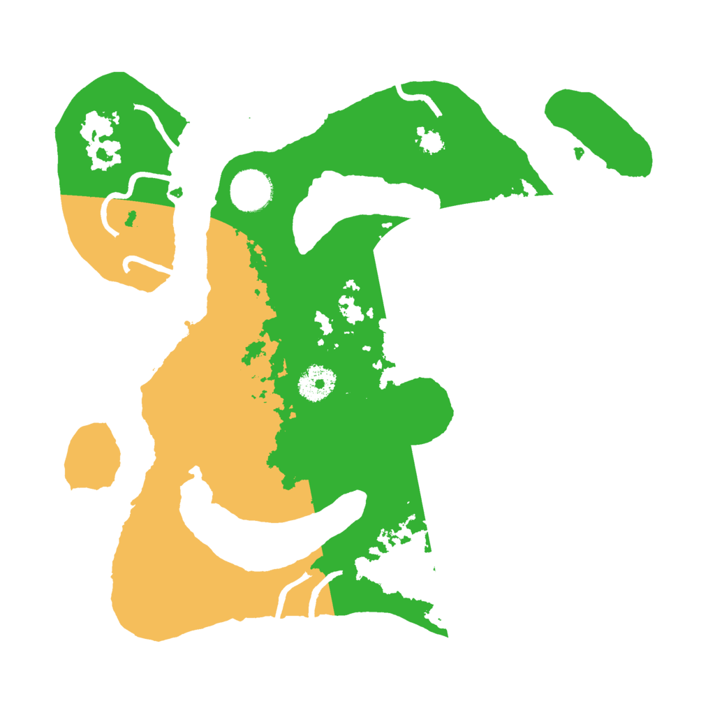 Biome Rust Map: Procedural Map, Size: 3000, Seed: 2431522