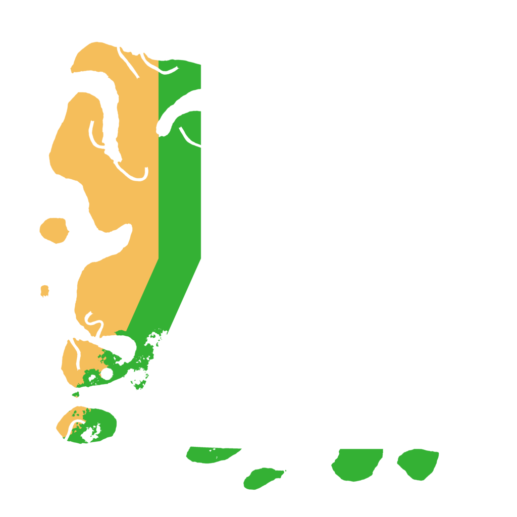 Biome Rust Map: Procedural Map, Size: 3900, Seed: 3225668