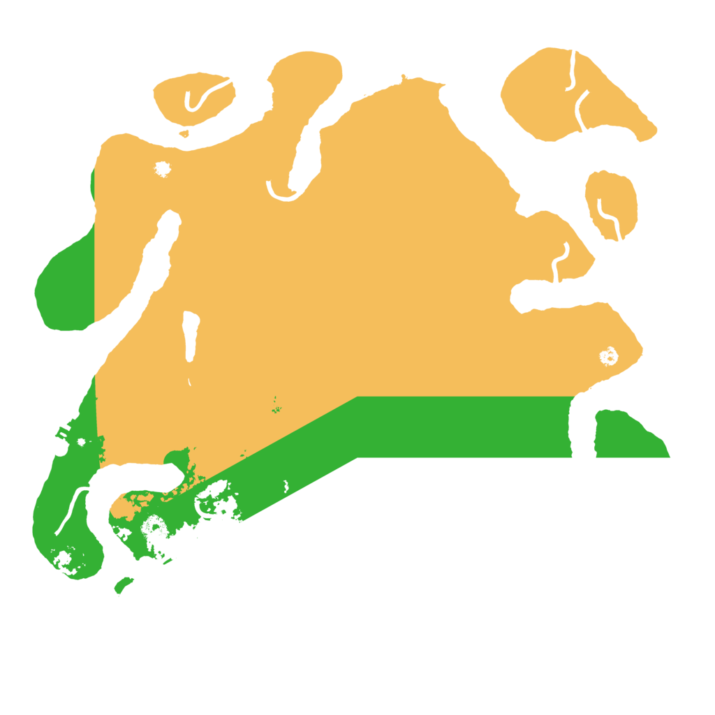 Biome Rust Map: Procedural Map, Size: 4000, Seed: 672532558