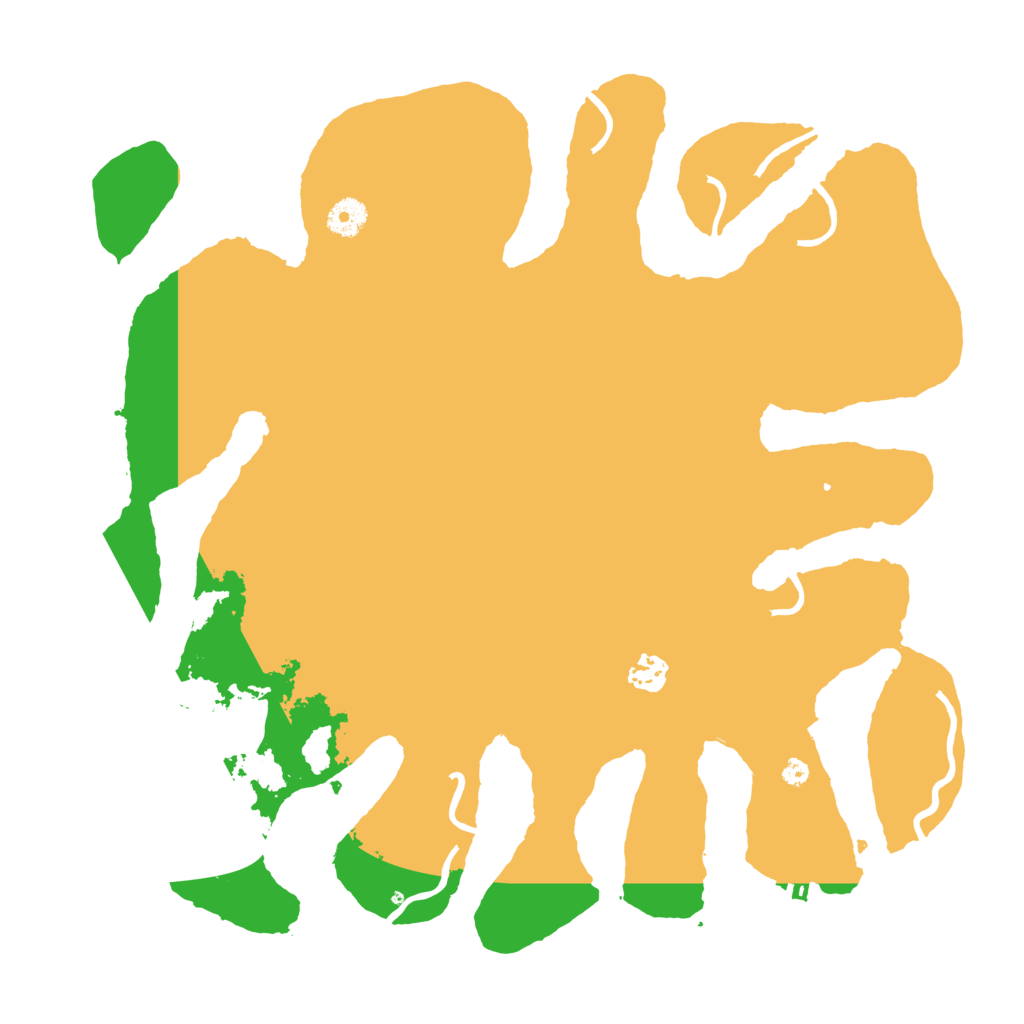 Biome Rust Map: Procedural Map, Size: 4000, Seed: 746184874