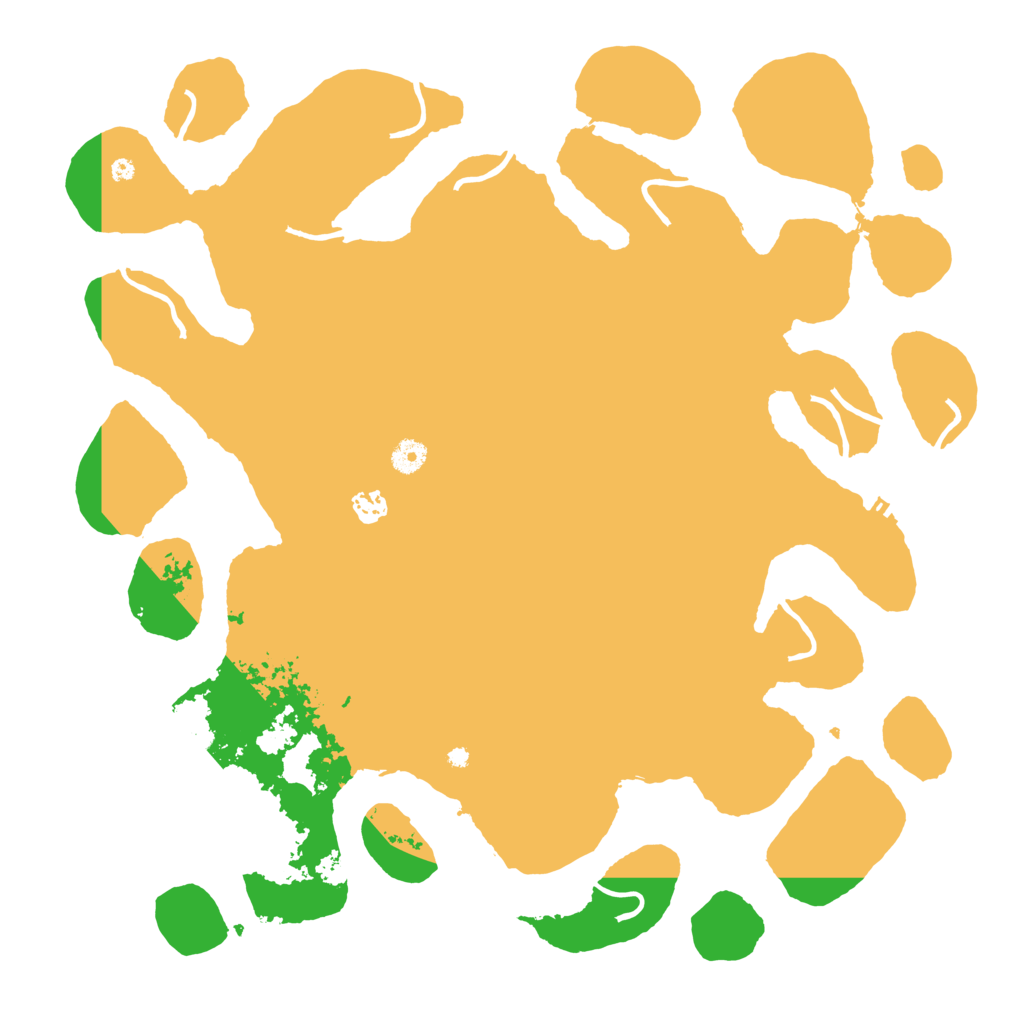 Biome Rust Map: Procedural Map, Size: 4500, Seed: 78928945