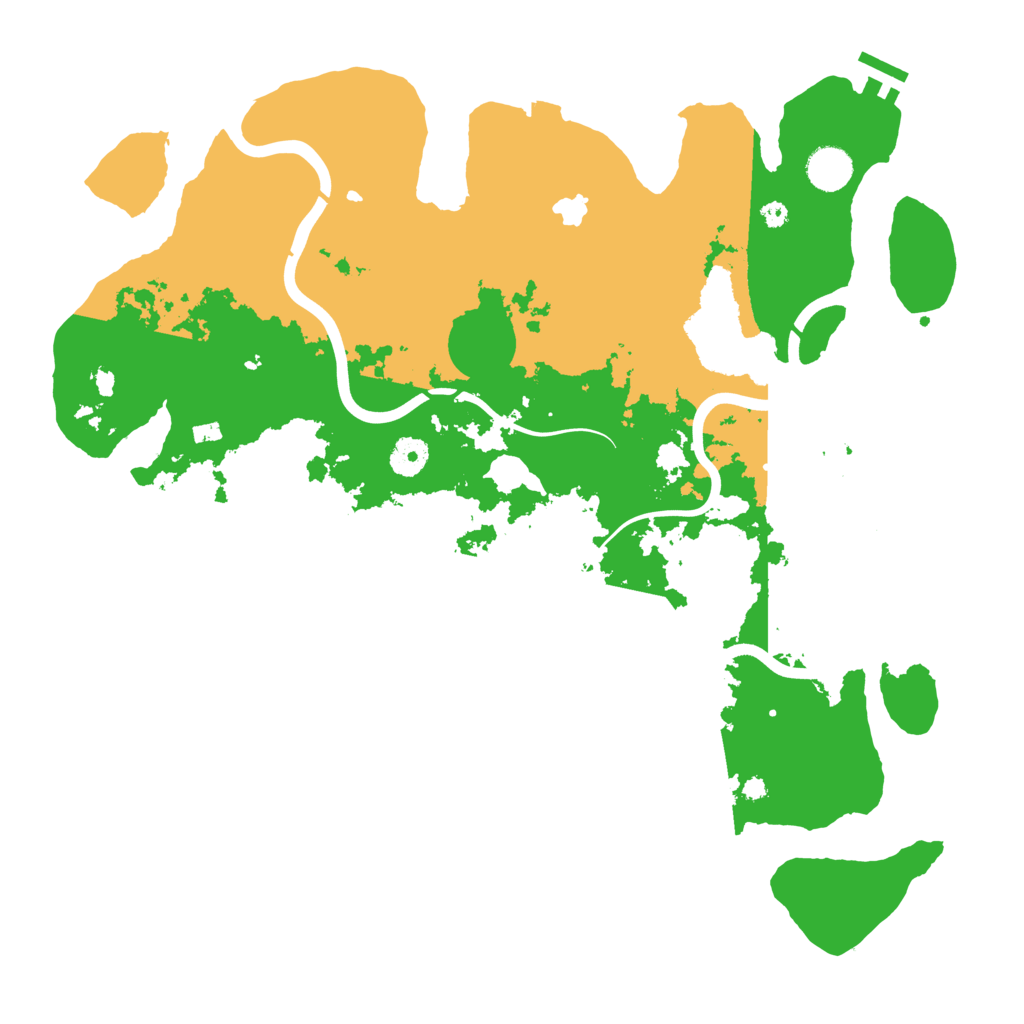 Biome Rust Map: Procedural Map, Size: 4000, Seed: 229011