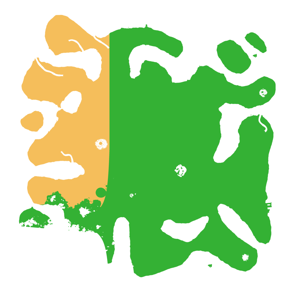 Biome Rust Map: Procedural Map, Size: 3950, Seed: 117716952