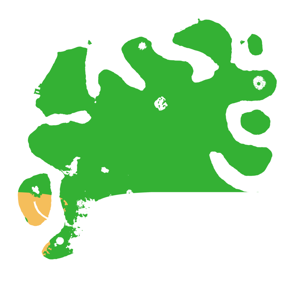 Biome Rust Map: Procedural Map, Size: 3550, Seed: 999279