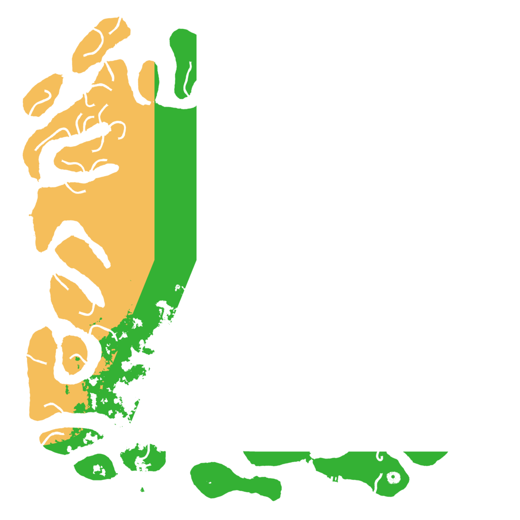 Biome Rust Map: Procedural Map, Size: 6000, Seed: 1234565