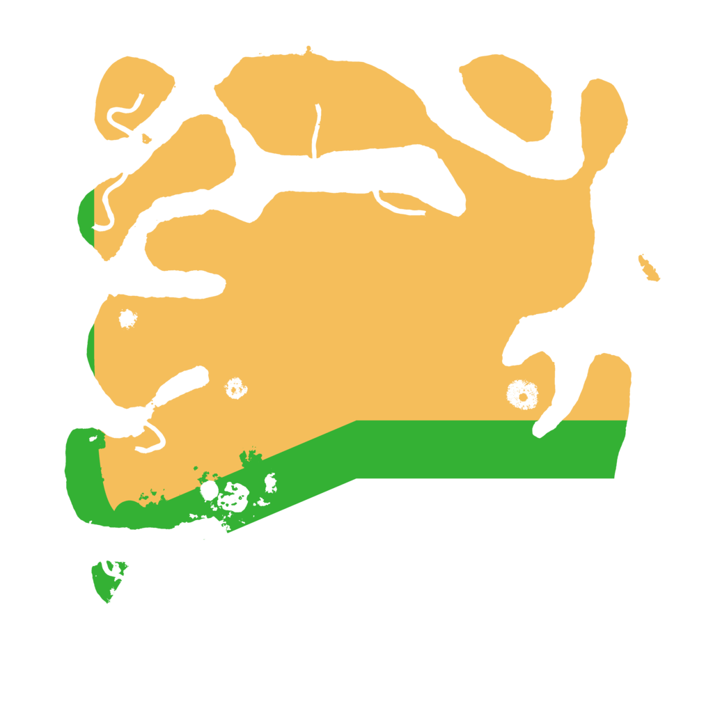 Biome Rust Map: Procedural Map, Size: 3500, Seed: 8988