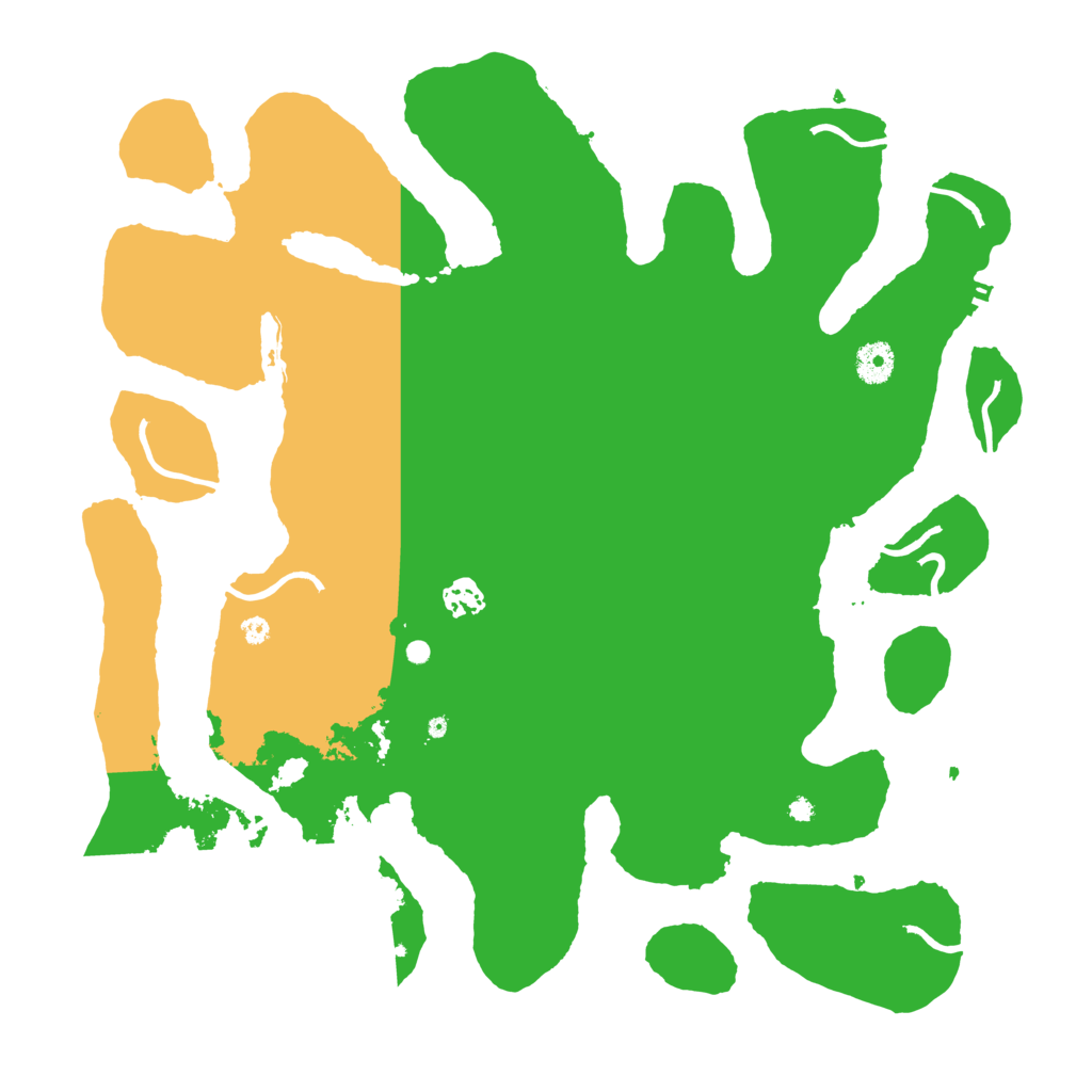 Biome Rust Map: Procedural Map, Size: 4050, Seed: 1234833525