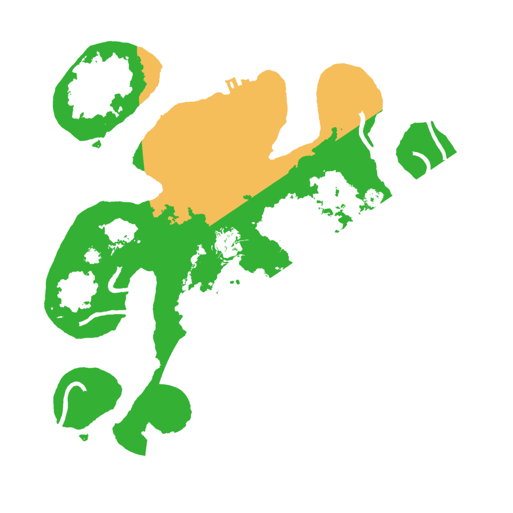 Biome Rust Map: Procedural Map, Size: 3000, Seed: 2505