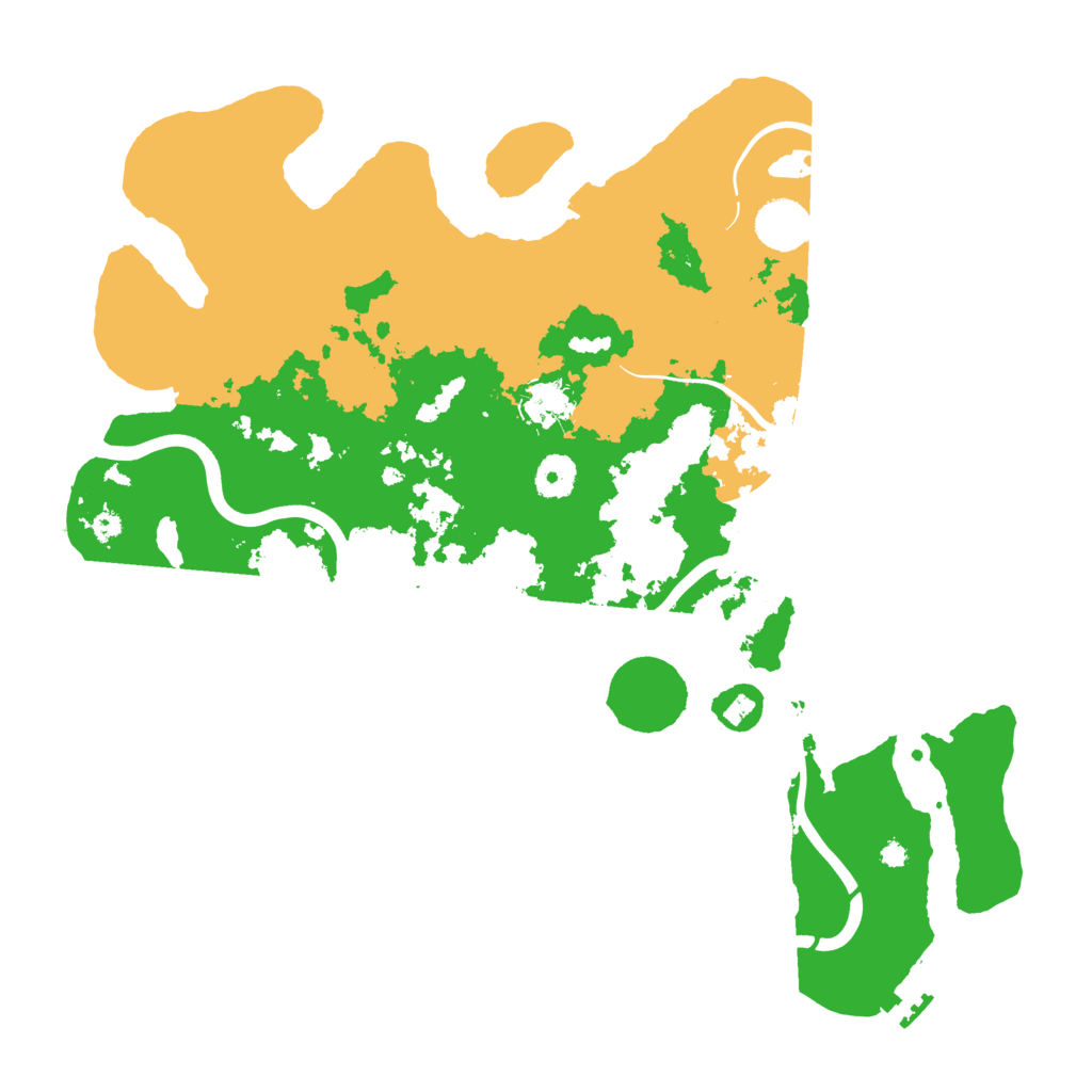 Biome Rust Map: Procedural Map, Size: 3850, Seed: 938473403