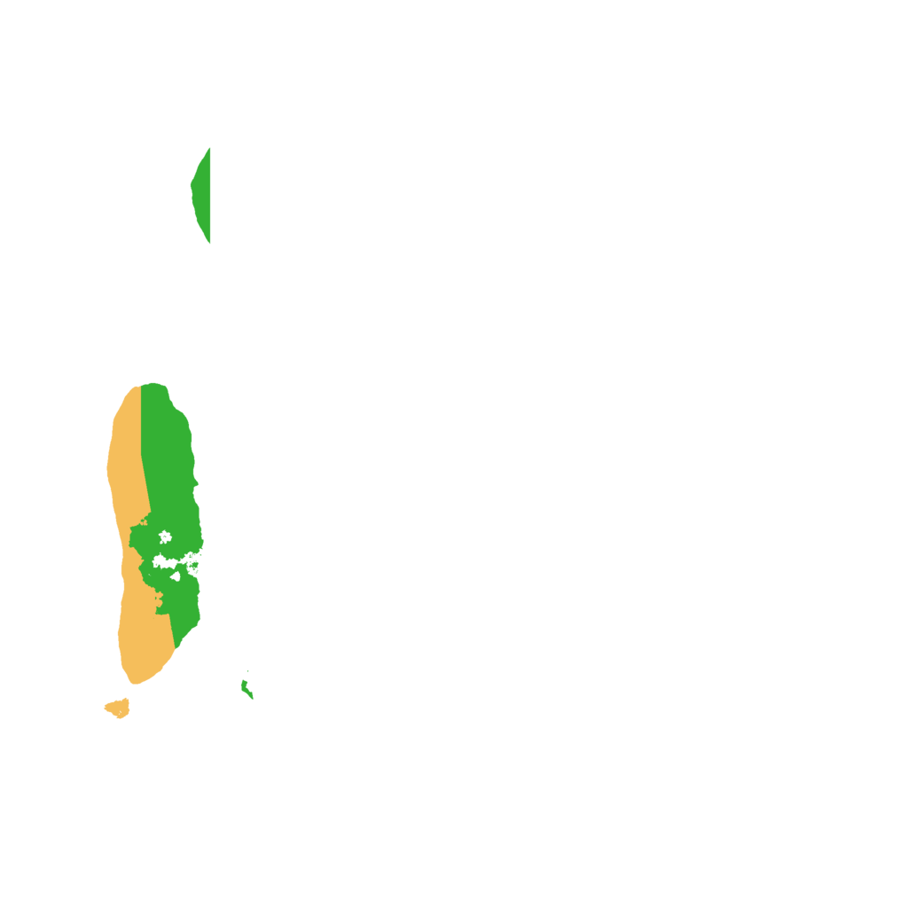 Biome Rust Map: Procedural Map, Size: 2000, Seed: 1522544