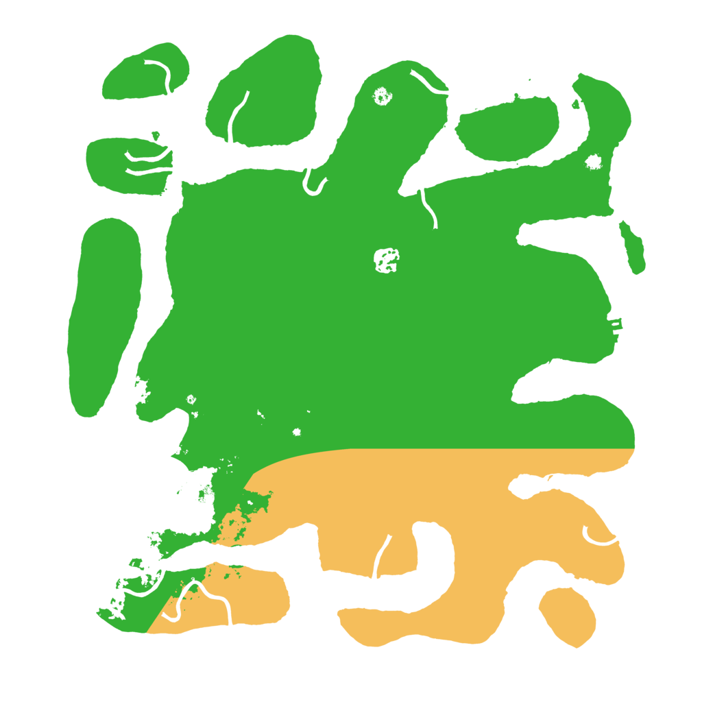 Biome Rust Map: Procedural Map, Size: 3950, Seed: 165276302