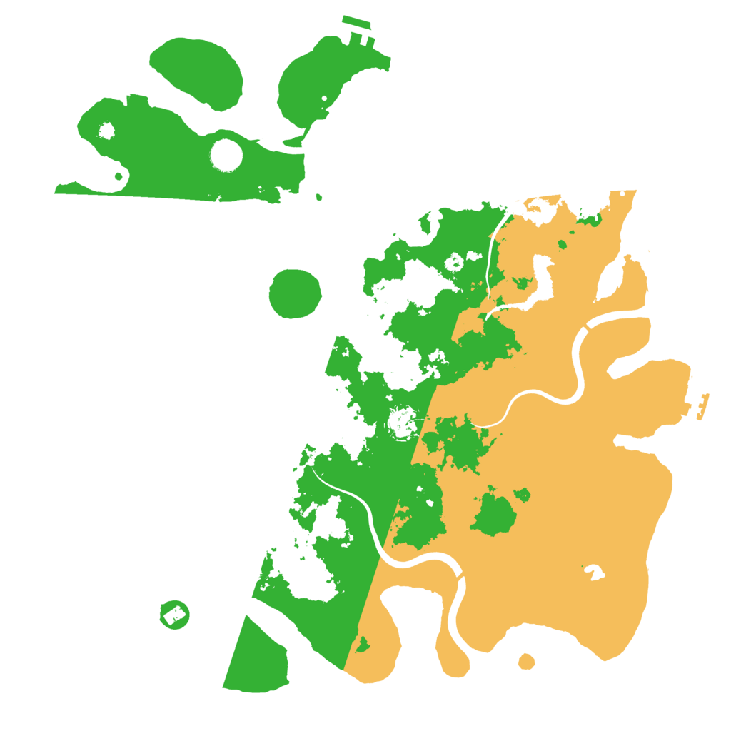 Biome Rust Map: Procedural Map, Size: 4000, Seed: 26173