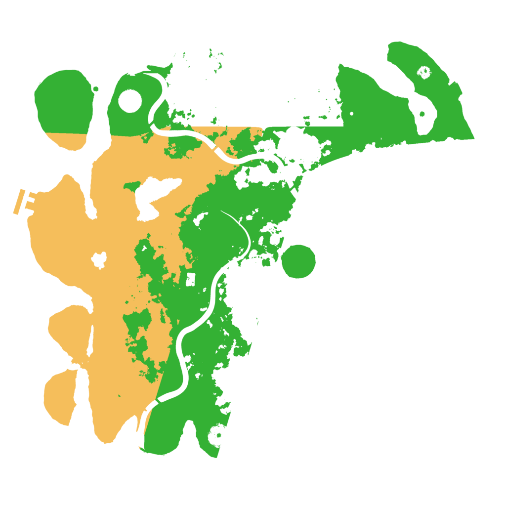 Biome Rust Map: Procedural Map, Size: 4000, Seed: 575046