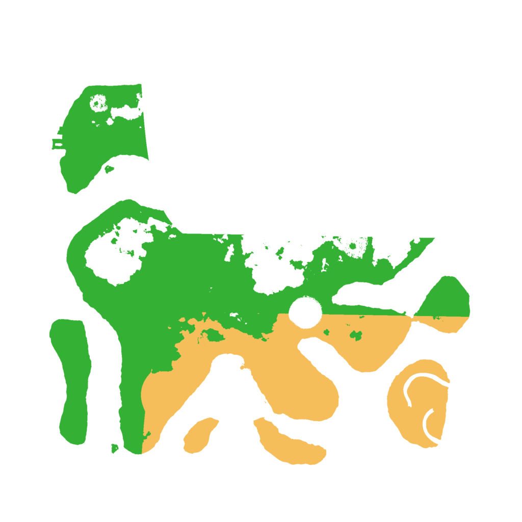 Biome Rust Map: Procedural Map, Size: 3000, Seed: 1380819606