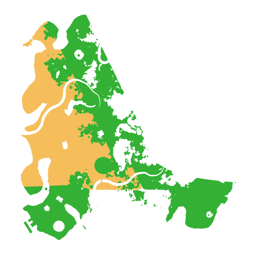 Biome Rust Map: Procedural Map, Size: 4000, Seed: 432094186