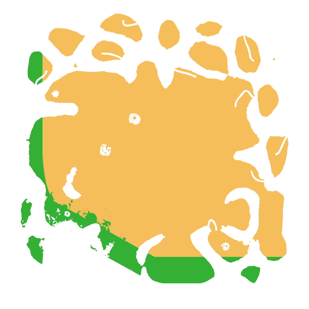 Biome Rust Map: Procedural Map, Size: 4000, Seed: 864515