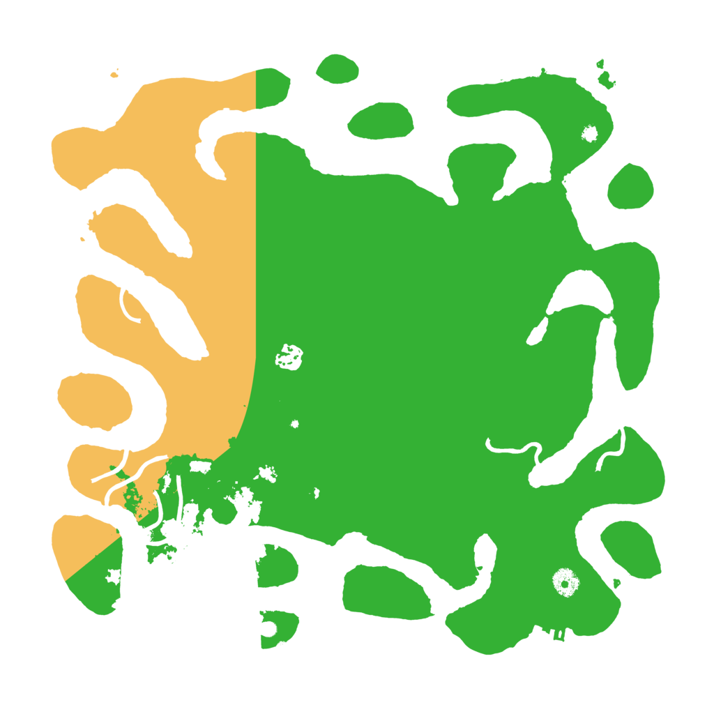 Biome Rust Map: Procedural Map, Size: 4000, Seed: 778122