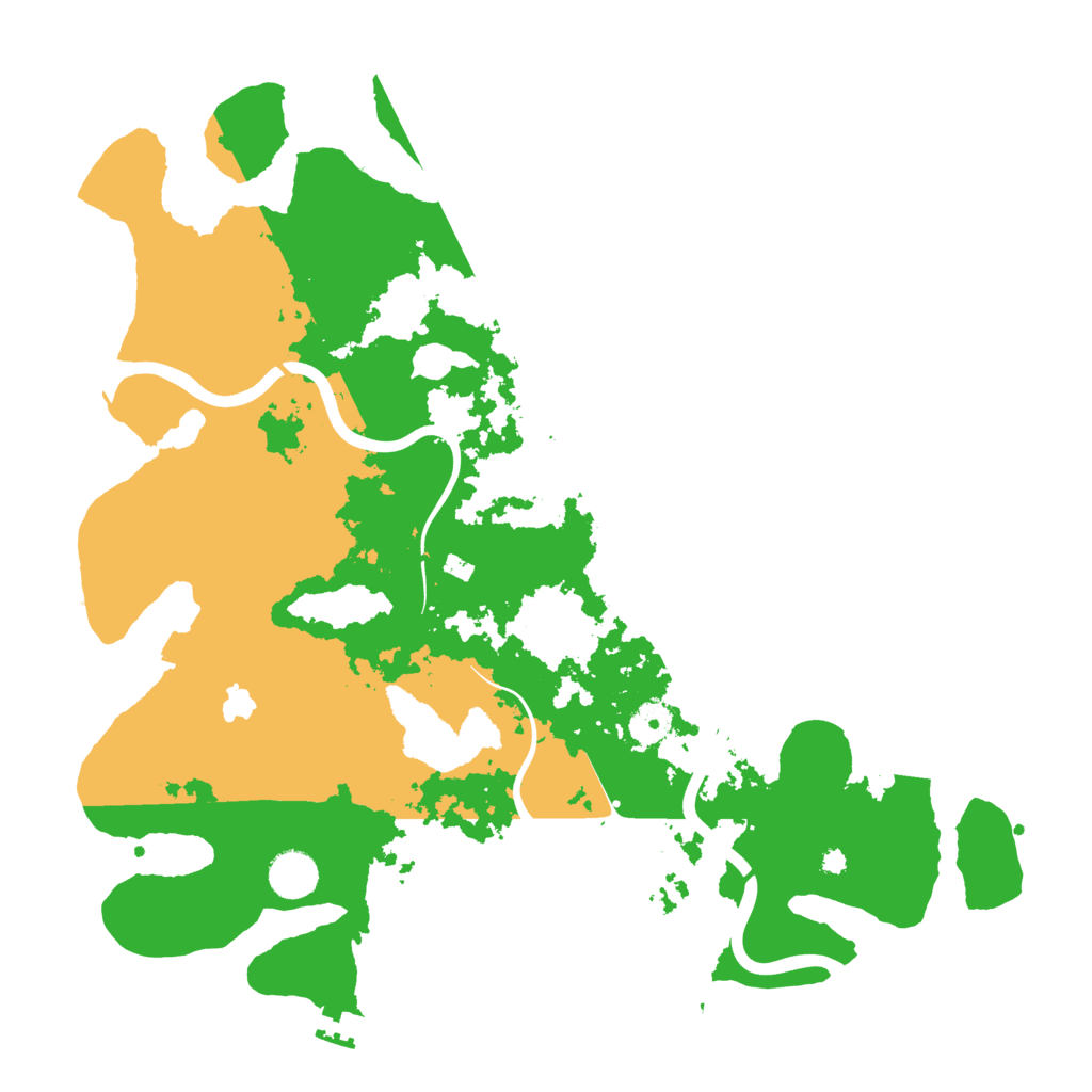 Biome Rust Map: Procedural Map, Size: 4000, Seed: 805156