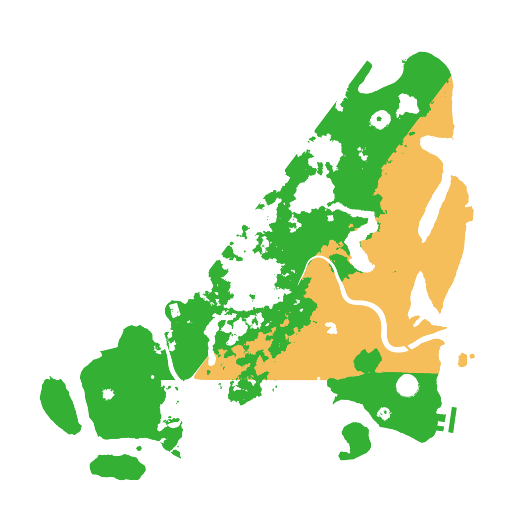 Biome Rust Map: Procedural Map, Size: 4000, Seed: 833119