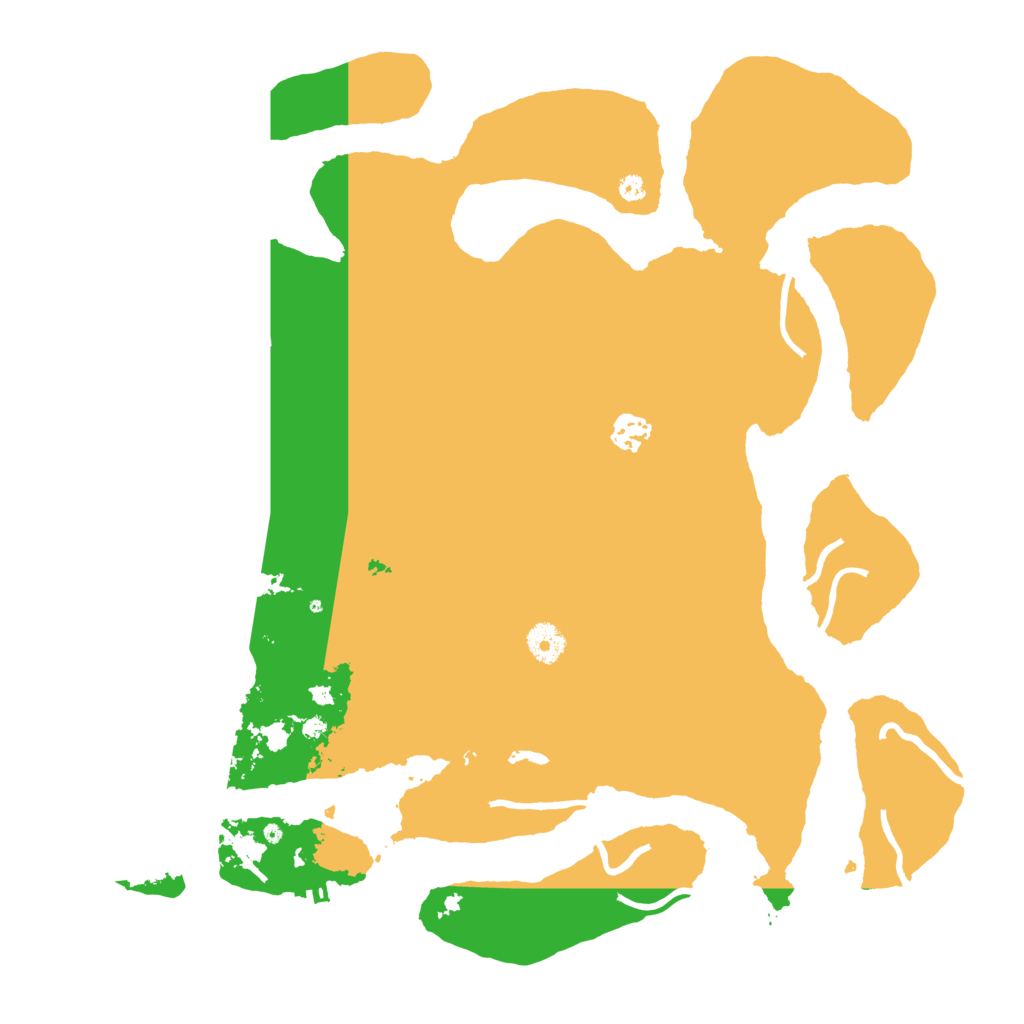 Biome Rust Map: Procedural Map, Size: 4000, Seed: 14058