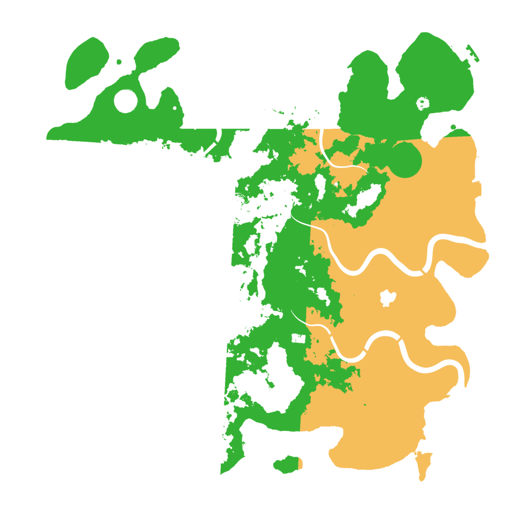 Biome Rust Map: Procedural Map, Size: 4000, Seed: 478168