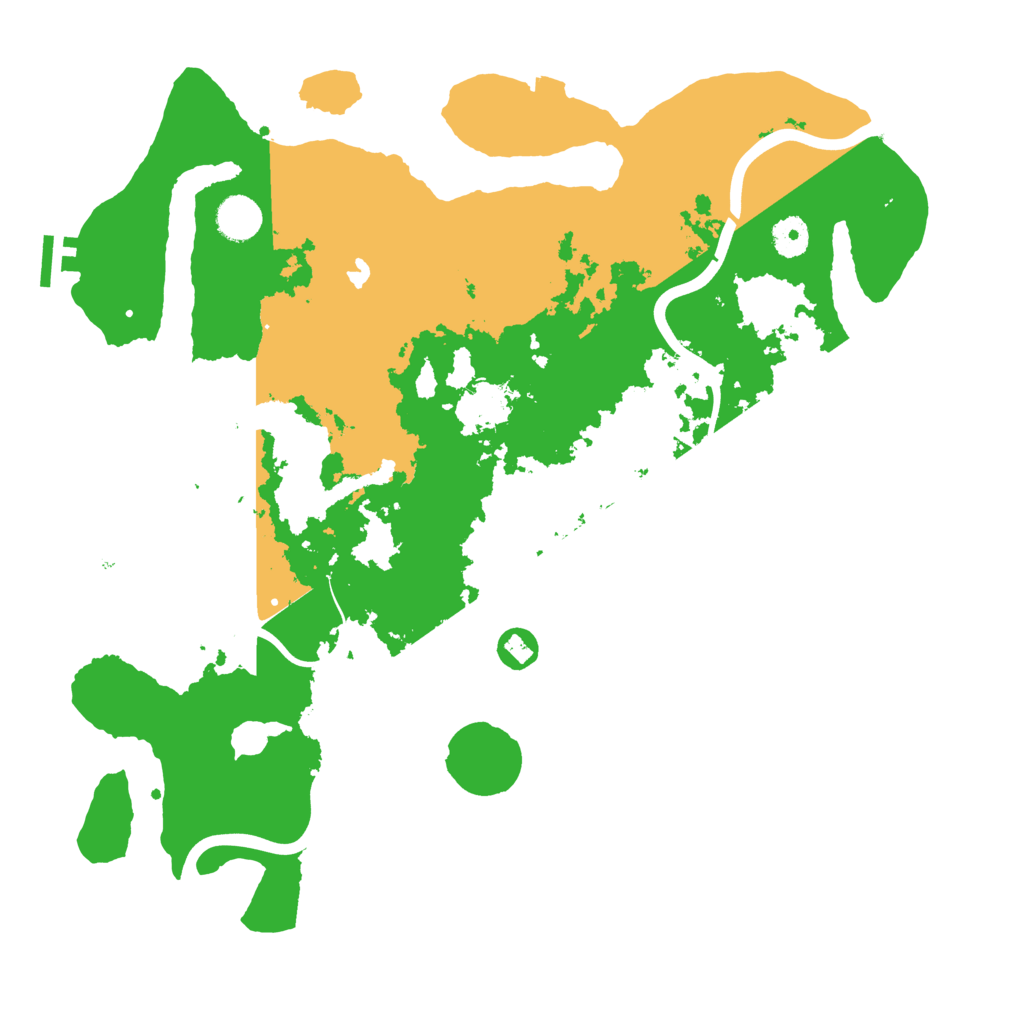 Biome Rust Map: Procedural Map, Size: 4000, Seed: 715012