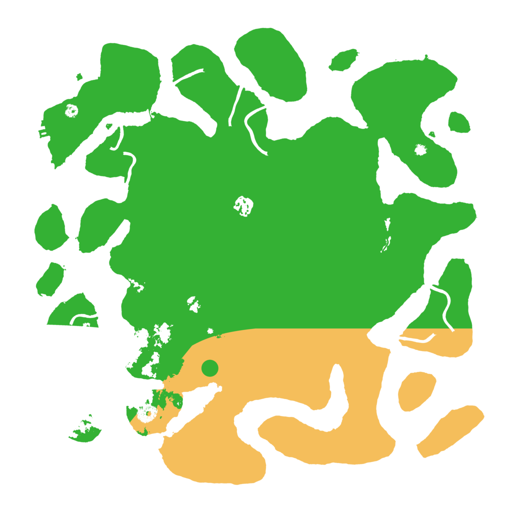 Biome Rust Map: Procedural Map, Size: 4000, Seed: 33209