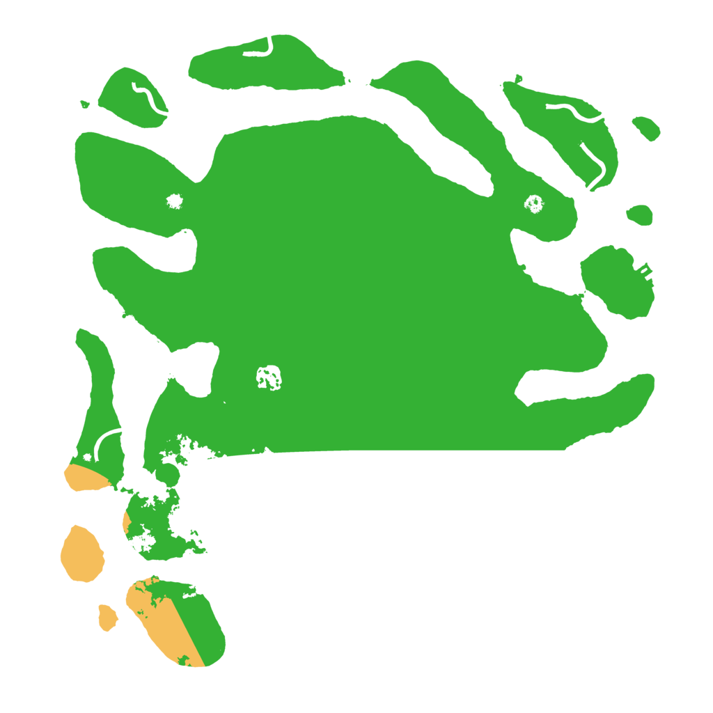 Biome Rust Map: Procedural Map, Size: 4000, Seed: 724367