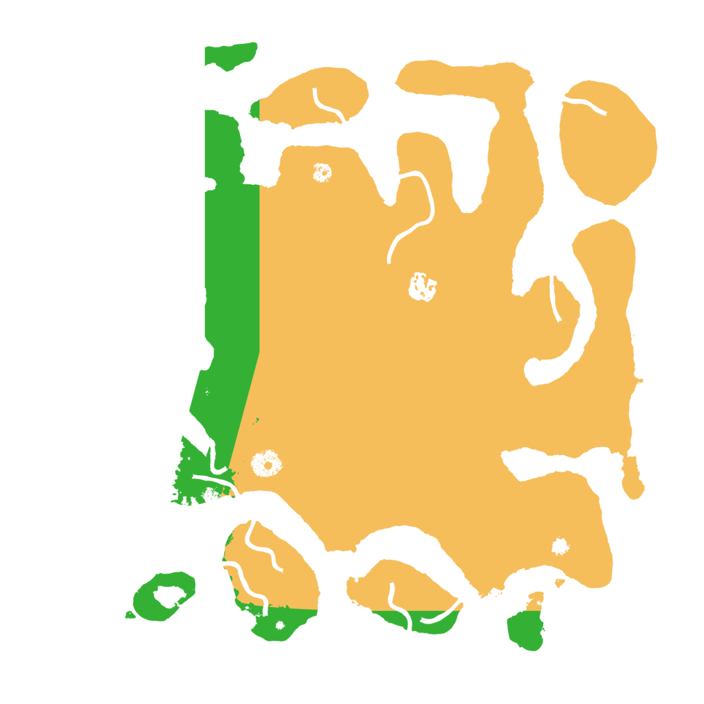 Biome Rust Map: Procedural Map, Size: 3700, Seed: 347275408