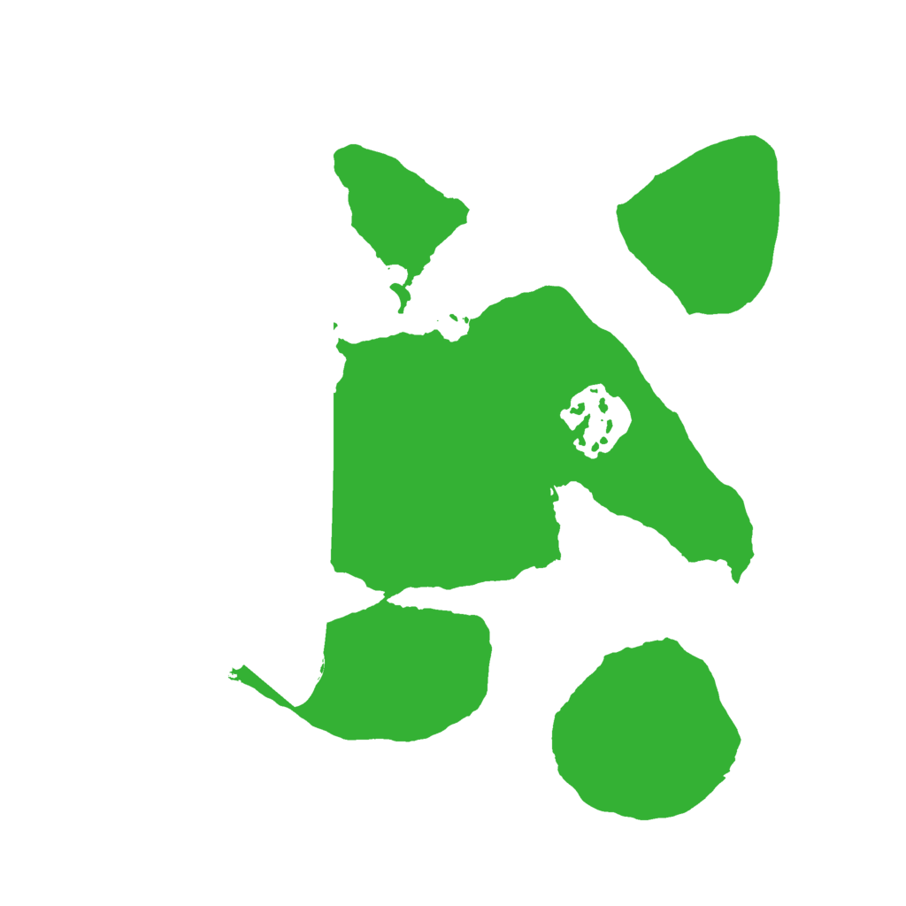 Biome Rust Map: Barren, Size: 2000, Seed: 75312