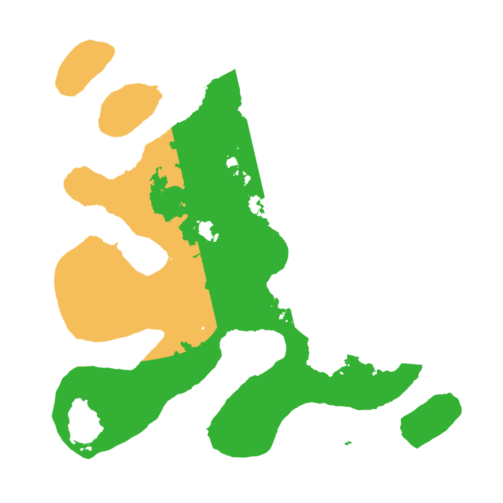 Biome Rust Map: Barren, Size: 3000, Seed: 559142