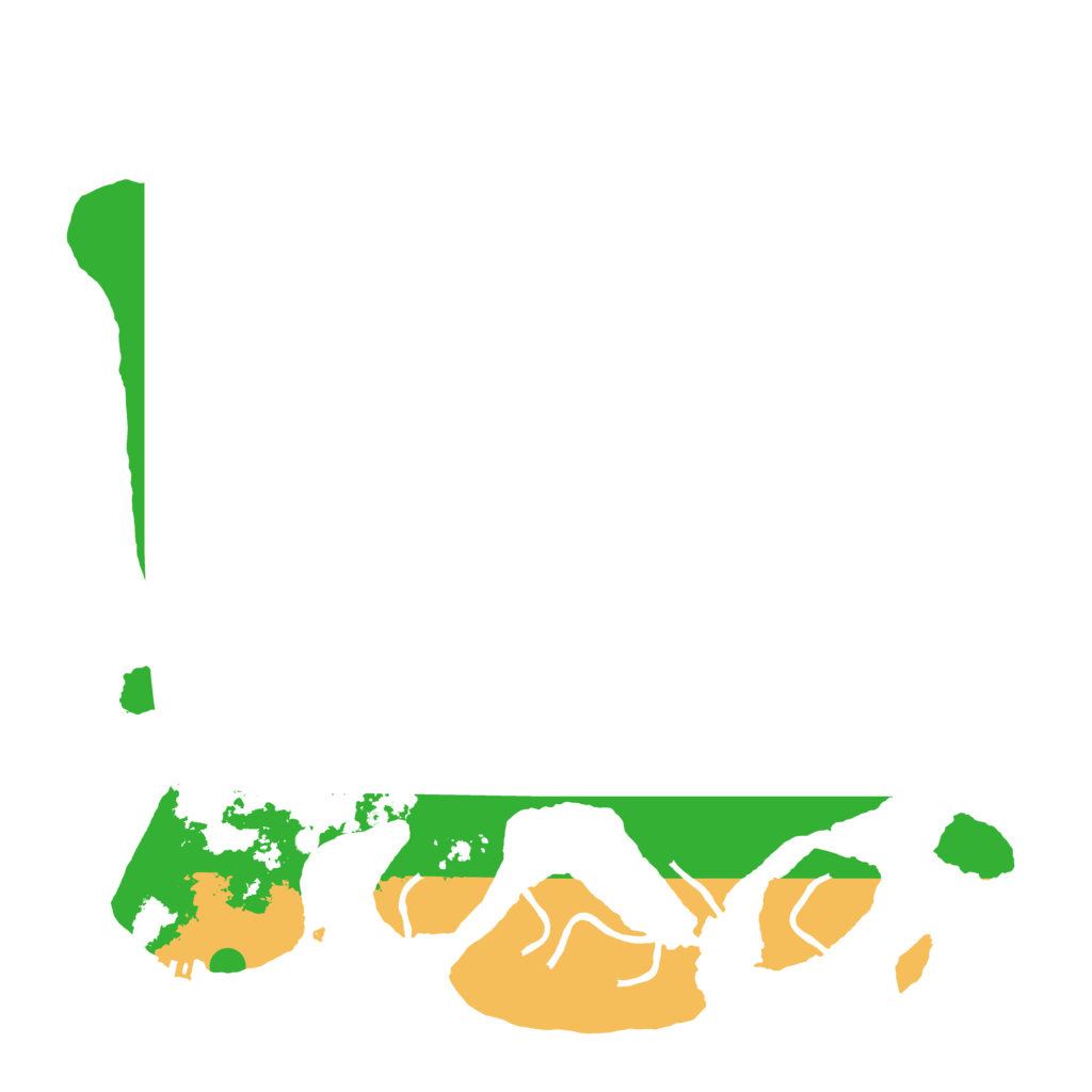 Biome Rust Map: Procedural Map, Size: 4000, Seed: 439648