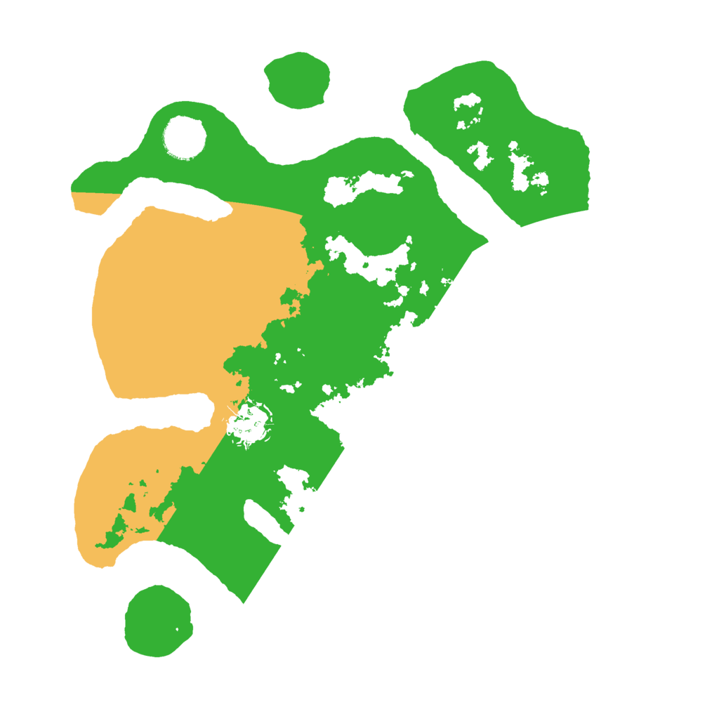 Biome Rust Map: Barren, Size: 3000, Seed: 836761