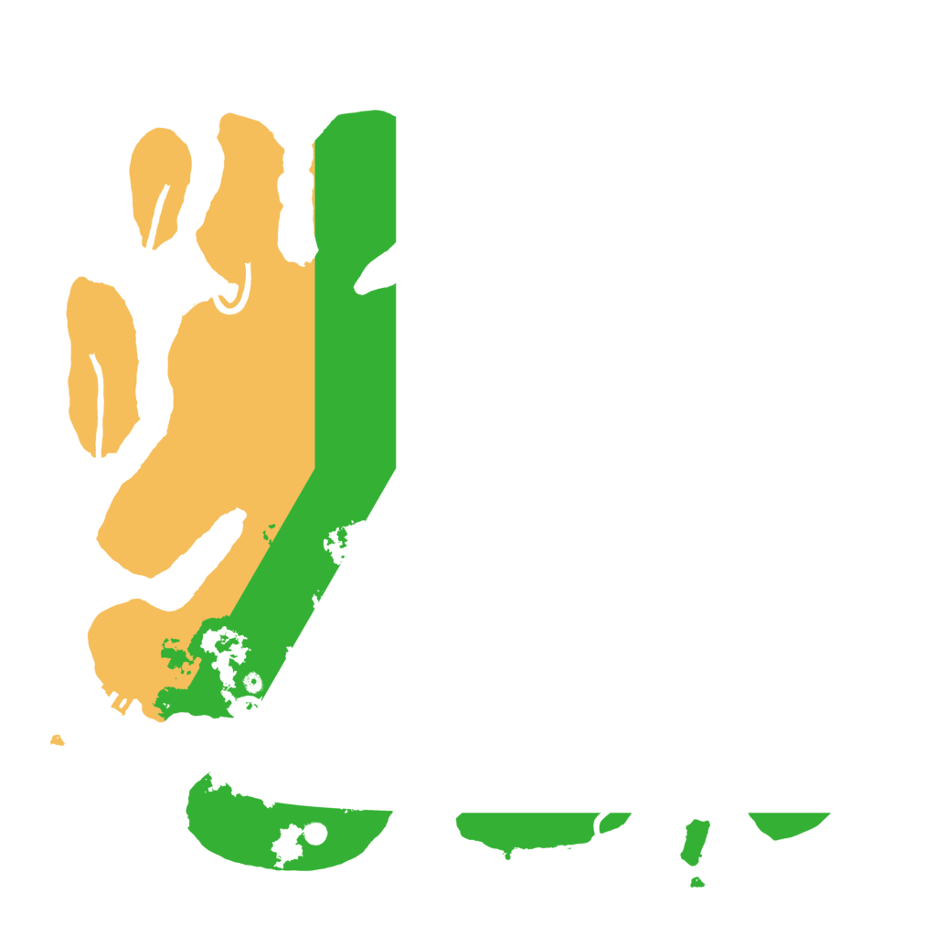 Biome Rust Map: Procedural Map, Size: 3600, Seed: 1079729138