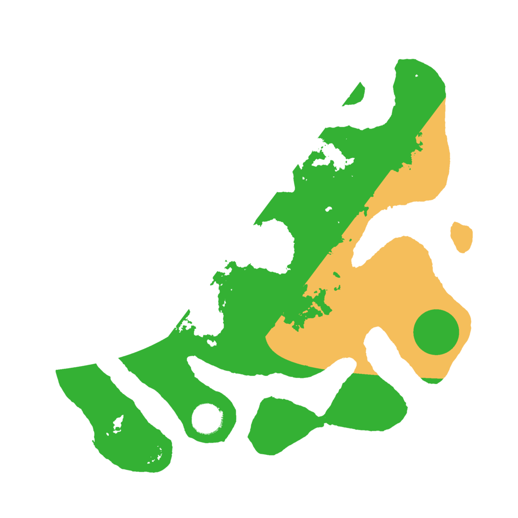 Biome Rust Map: Barren, Size: 3000, Seed: 681202