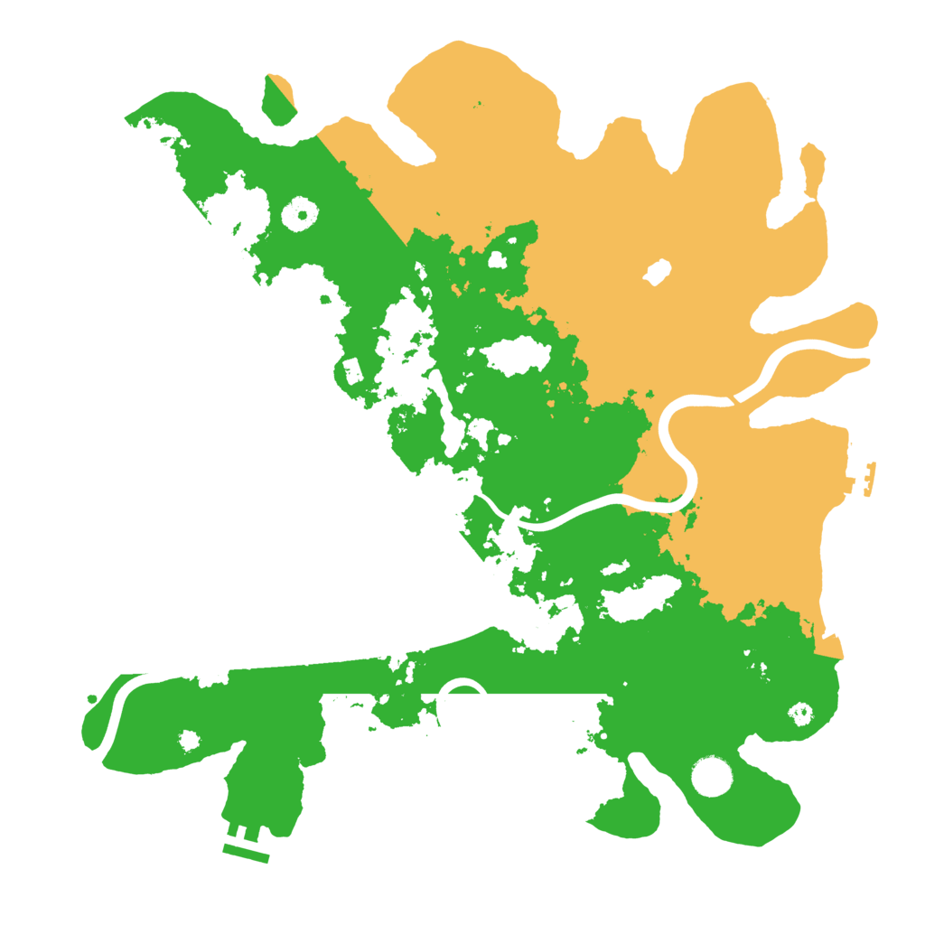 Biome Rust Map: Procedural Map, Size: 4000, Seed: 844994