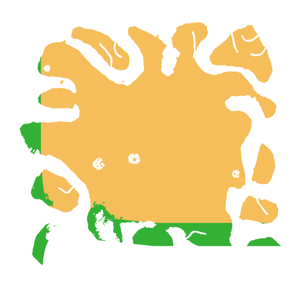 Biome Rust Map: Procedural Map, Size: 4000, Seed: 151466