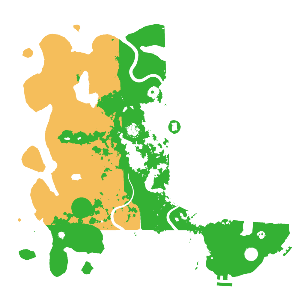 Biome Rust Map: Procedural Map, Size: 4000, Seed: 976071878