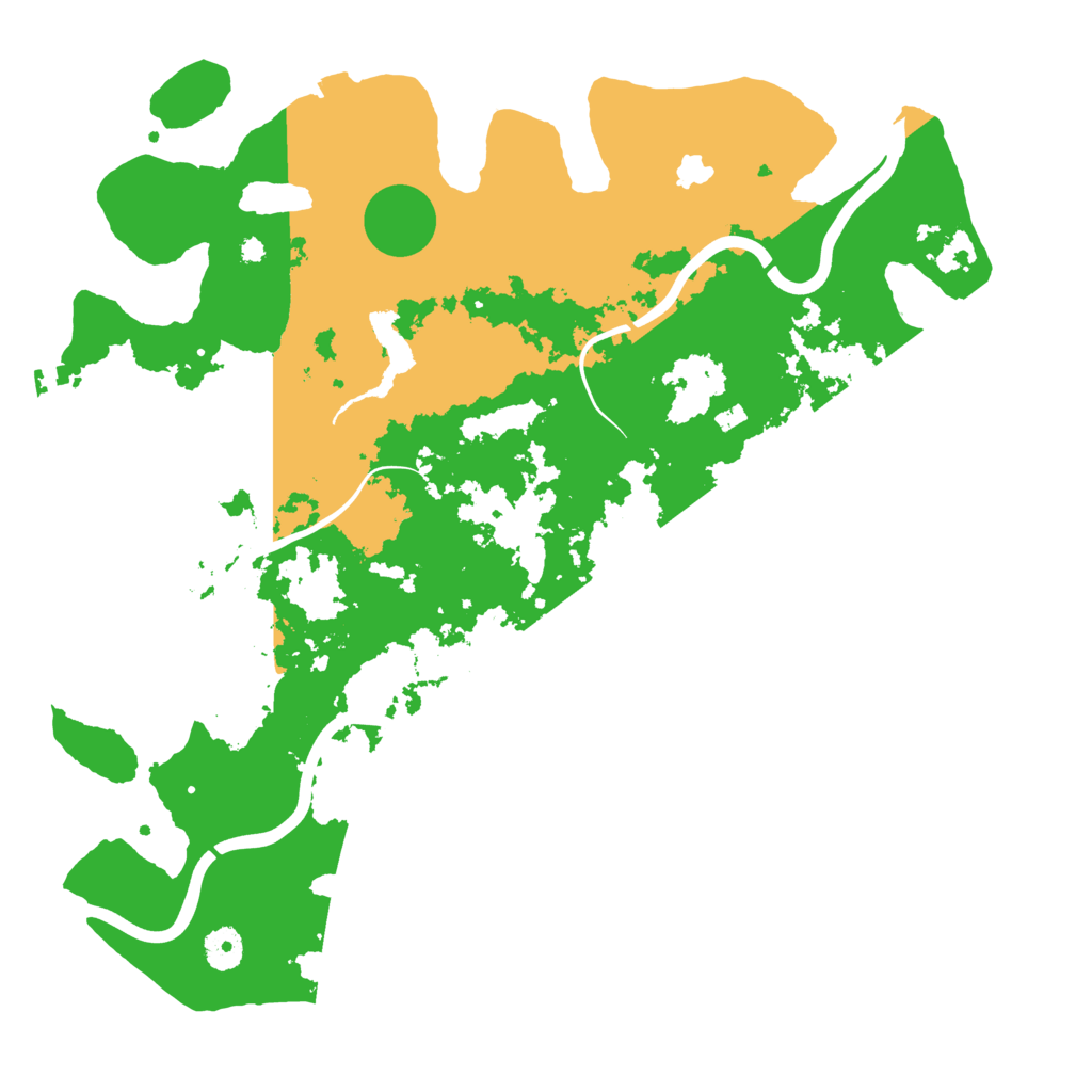 Biome Rust Map: Procedural Map, Size: 4000, Seed: 989459