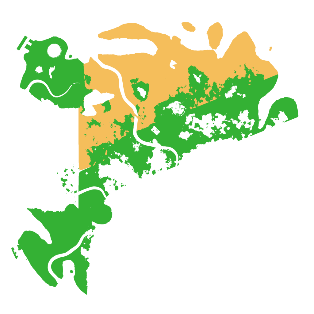 Biome Rust Map: Procedural Map, Size: 4000, Seed: 639678