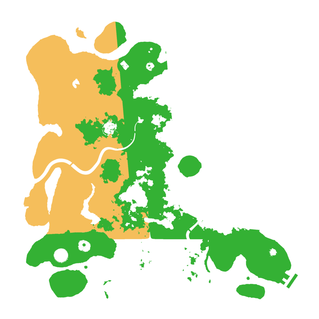 Biome Rust Map: Procedural Map, Size: 4000, Seed: 856095