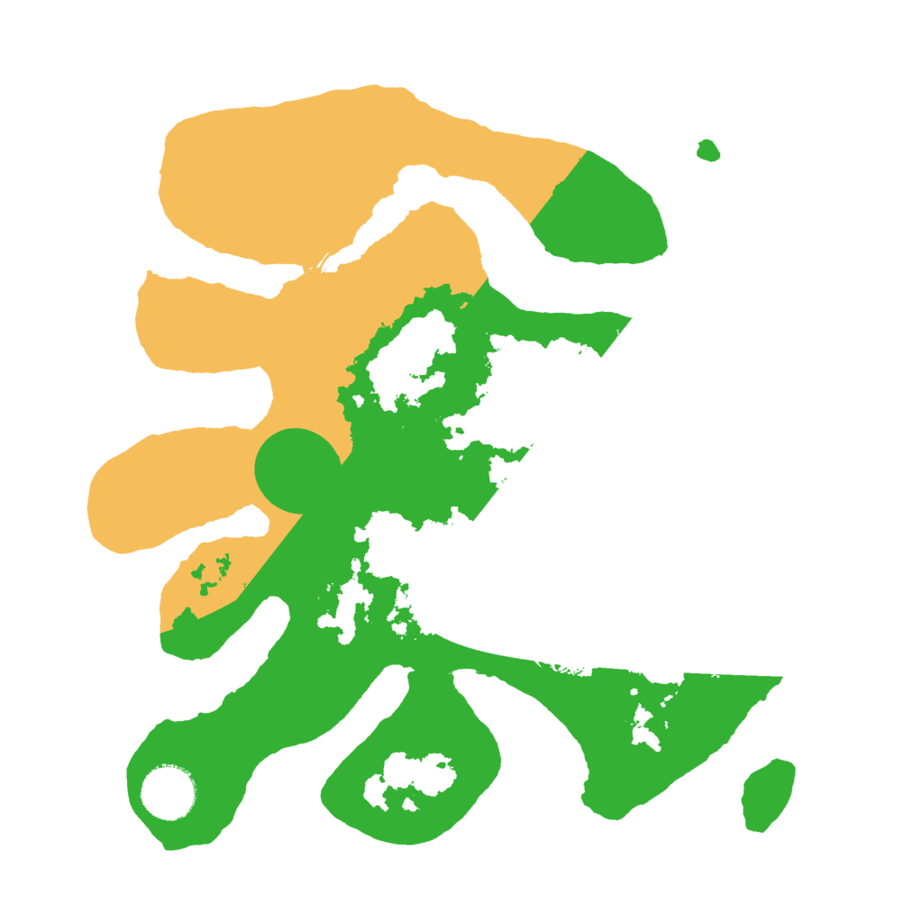 Biome Rust Map: Barren, Size: 3000, Seed: 183911