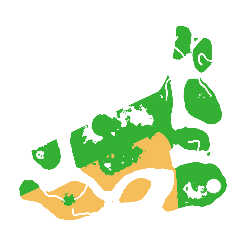 Biome Rust Map: Procedural Map, Size: 3000, Seed: 543567