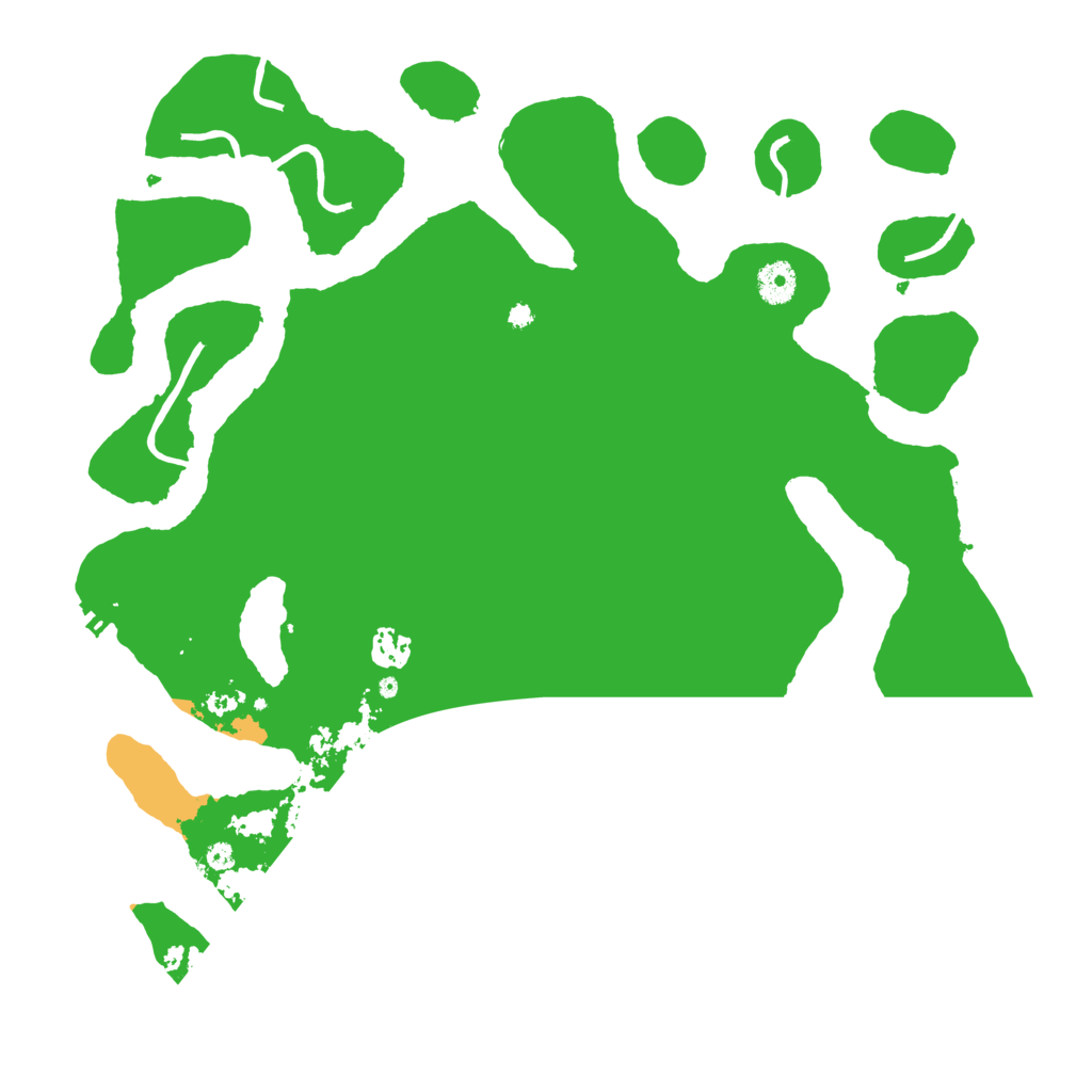 Biome Rust Map: Procedural Map, Size: 4000, Seed: 380164