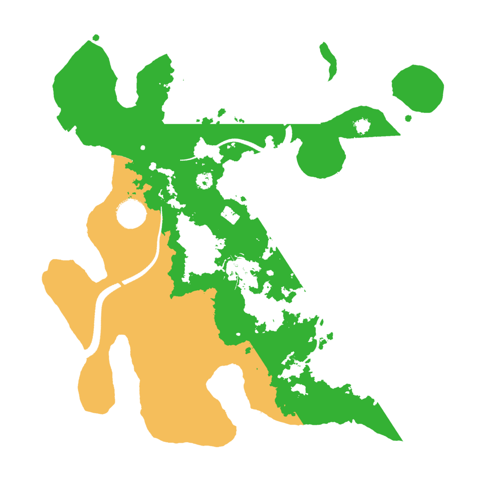 Biome Rust Map: Procedural Map, Size: 3000, Seed: 477317