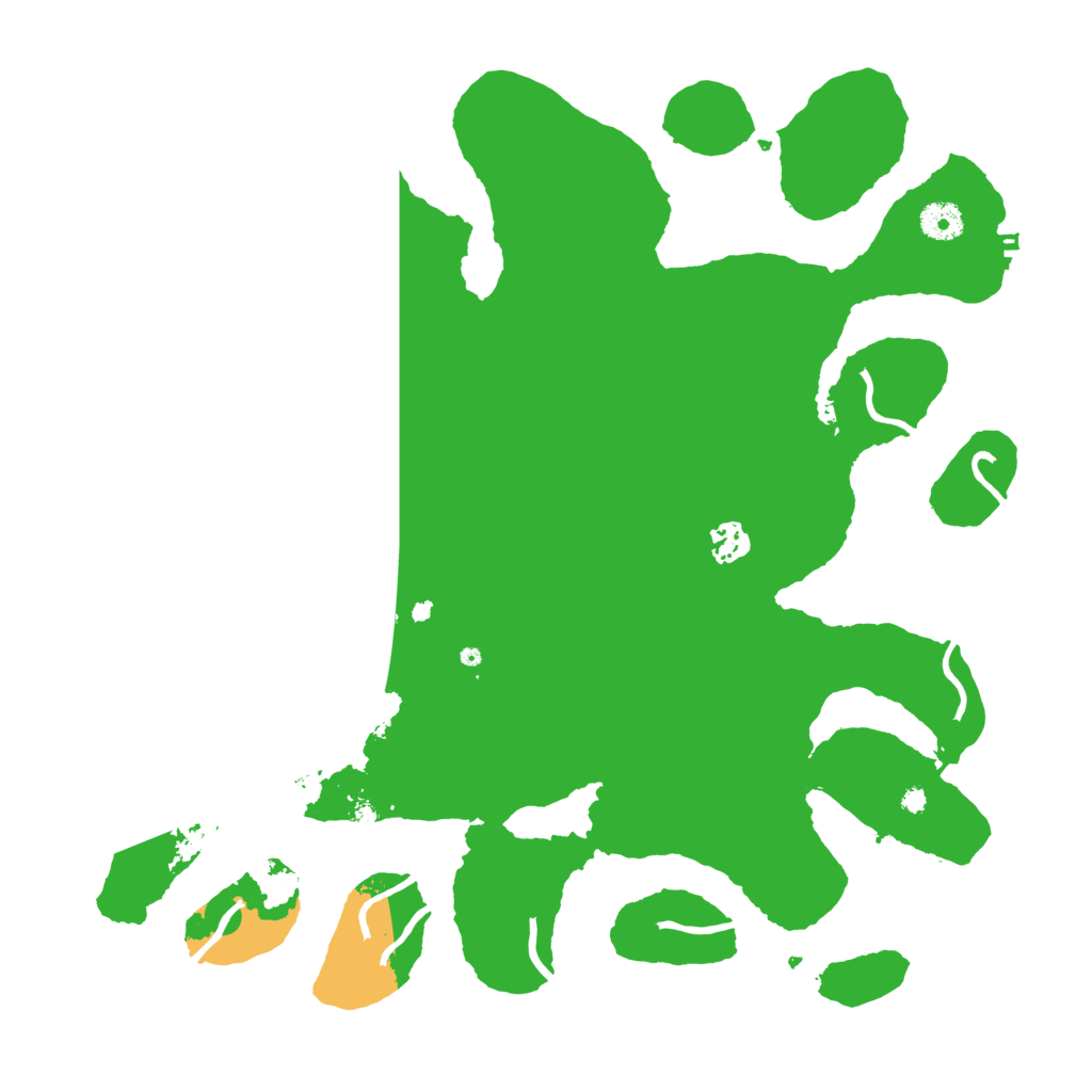 Biome Rust Map: Procedural Map, Size: 4000, Seed: 100393